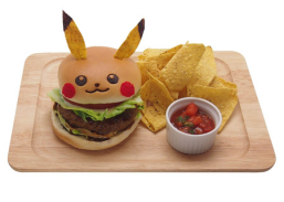 Pikachu Teriyaki Burger