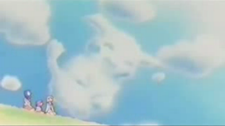 Pikachu in the clouds