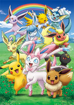 Pikachu and the Eevee Friends
